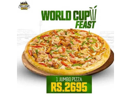 Yellow Taxi Pizza Co. World Cup Feast Deal 4 For Rs.2695/-